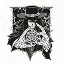 Alucard from hellsing, glove pentagram tattoo design idea