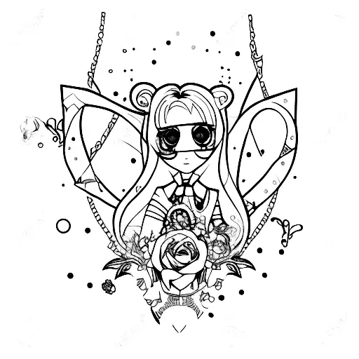 Alice tattoo design idea