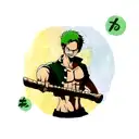 zoro one piece tattoo design idea