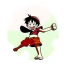 luffy tattoo design idea