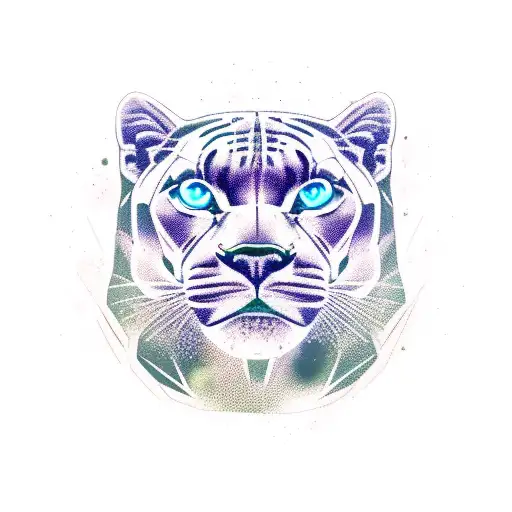 Panther tattoo design idea