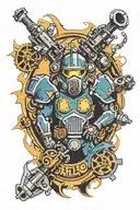 Fallout tattoo design idea