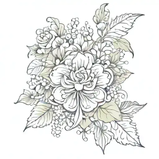 Blessed tattoo design idea