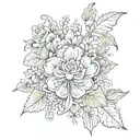 Blessed tattoo design idea