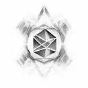 xrp cryptocurrency with code lines as background  tattoo design idea