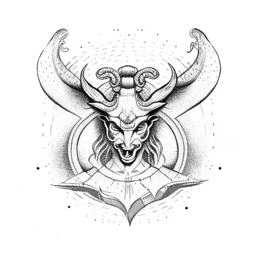 BAPHOMET tattoo design idea