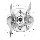 May and December matching  tattoo design idea