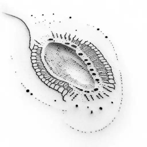 footprints tattoo design idea