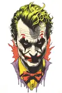 joker tattoo design idea