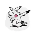 Pikachu drawning other pikachu tattoo design idea