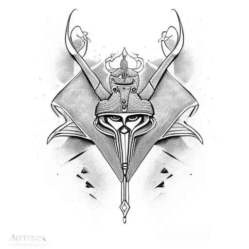 osiris tattoo design idea
