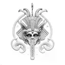 osiris Ägypten  tattoo design idea