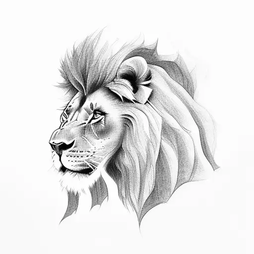 Lion Tattoo iPhone 13 Case by Luxury Art - Fine Art America