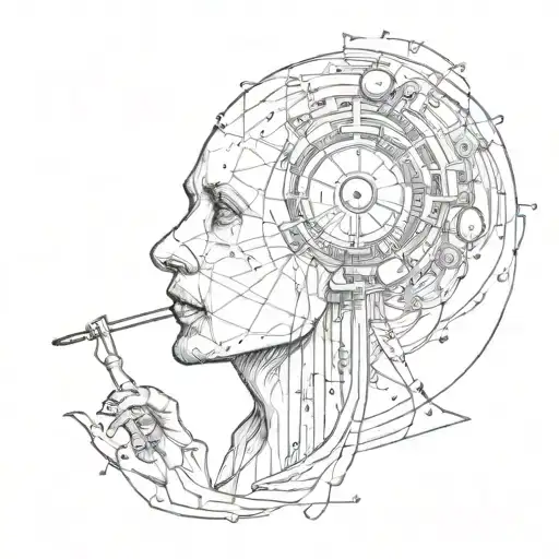 no surprises by radiohead tattoo design idea