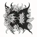 karna tattoo design idea