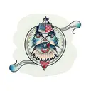 Kea tattoo design idea