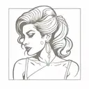 amy winehouse back to black tattoo design idea
