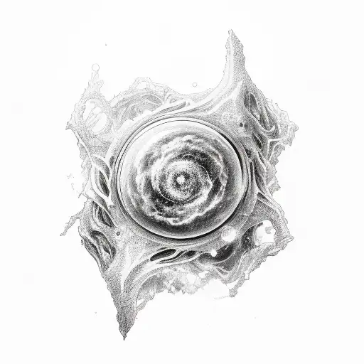 supernova  tattoo design idea