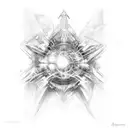 supernova  tattoo design idea