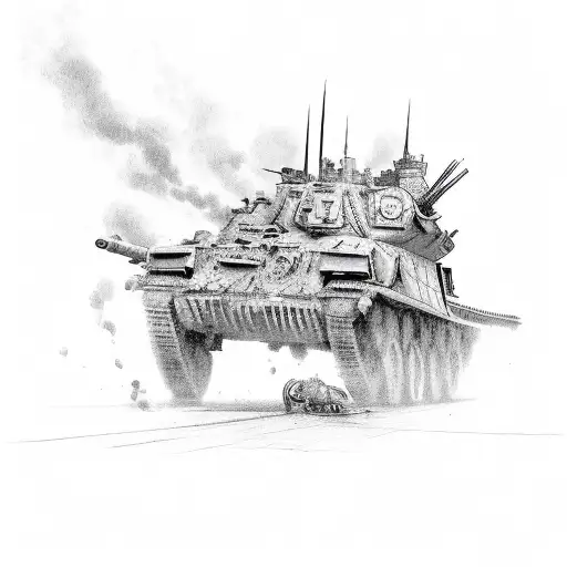 surviving a war tattoo design idea