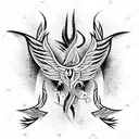Phoenix  tattoo design idea