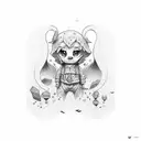 child name Lucas  tattoo design idea