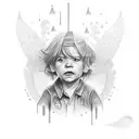 child name Lucas  tattoo design idea