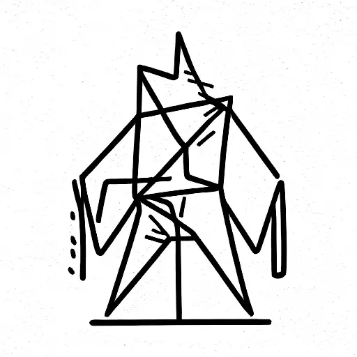 overthink and strength  tattoo design idea