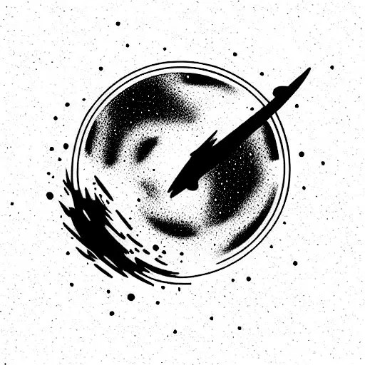 interstellar movie tattoo design idea