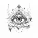 A dotwork tattoo design with a thought-provoking phrase about the importance of balancing 'Razão' (Reason) and 'Emoção' (Emotion) tattoo design idea