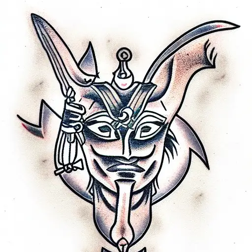 Anubis, MEETING hADES tattoo design idea