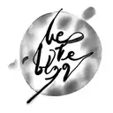 write the word BTS in light blue writing but make it look pretty  tattoo design idea