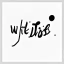 write the word BTS in light blue writing but make it look pretty  tattoo design idea