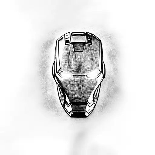ironman tattoo design idea