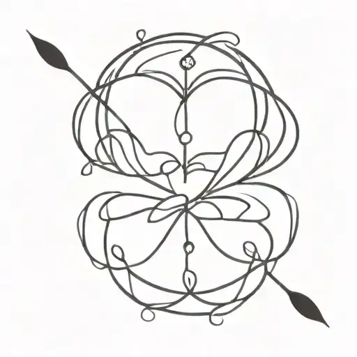 Tattoo for 4 friends that represents the friendship, union, and support they have given each other during the last 4 years. Have tattoo design idea