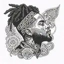 Love yourz j cole tattoo design idea