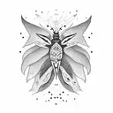 firefly tattoo design idea
