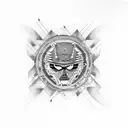 uh-60 blackhawk helicopter tattoo design idea