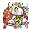 Hamster killer tattoo design idea