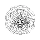 LSD Molecule tattoo design idea