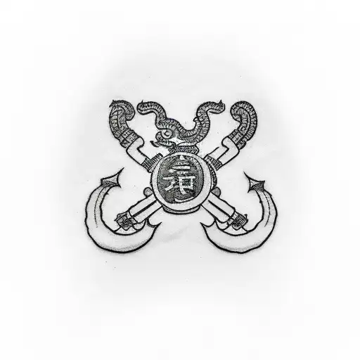 Okinawa,Japan marine corps tattoo design idea