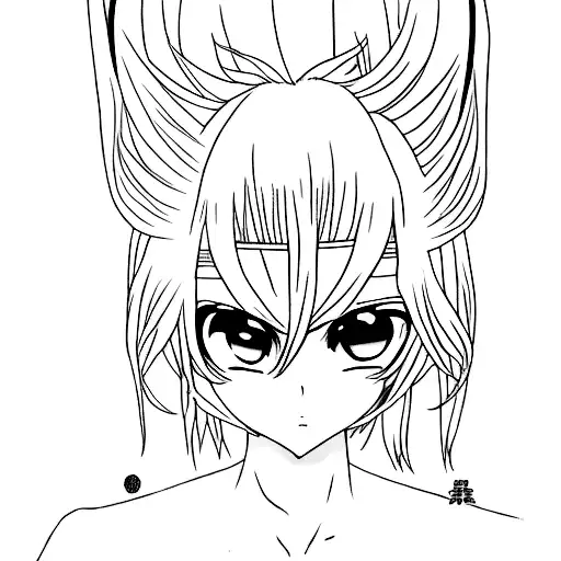 Nihilism, anime tattoo design idea