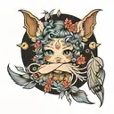 inner child tattoo design idea