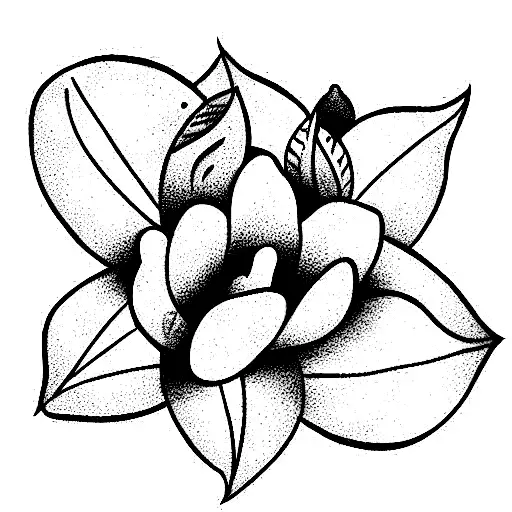  a jasmine tattoo design idea