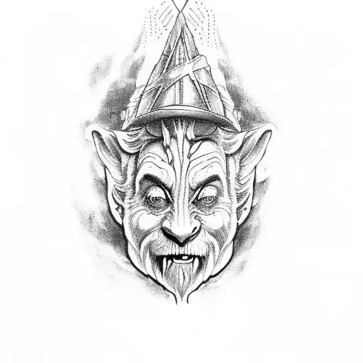wizard of oz tattoo design idea