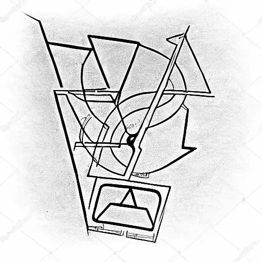 manual transmission selector tattoo design idea
