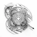 manual transmission tattoo design idea