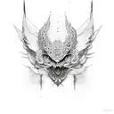 Minerva  tattoo design idea