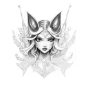 winx tattoo design idea