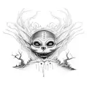 tim burton  tattoo design idea